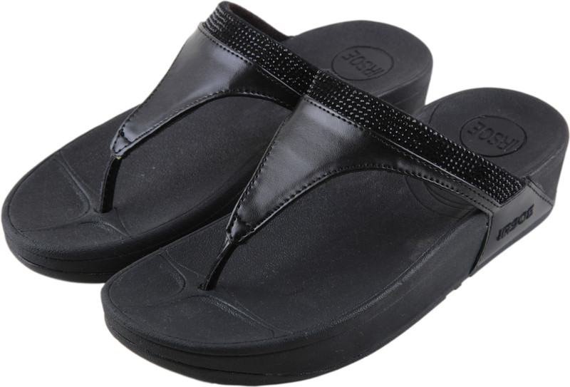 IRSOE Women Black Wedges IRSOE Women Black Wedges