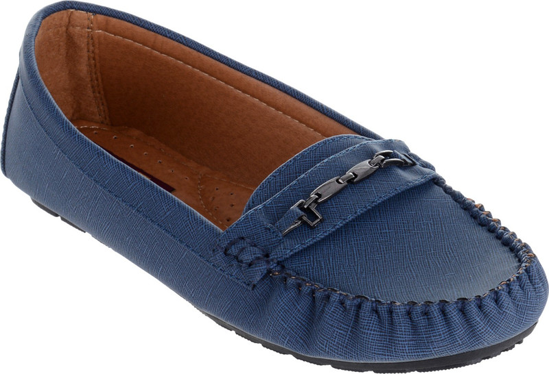 Shuz Touch Mocassin For Women(Blue)