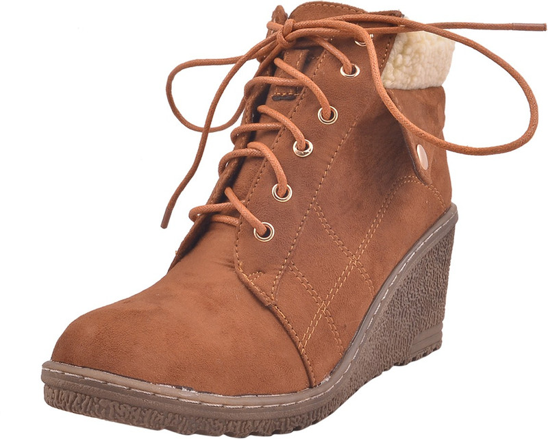 Adorn New Collection Boots For Women(Tan)