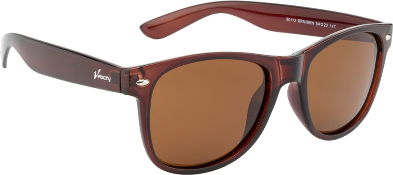 Velocity Wayfarer Sunglasses(Brown) Velocity Wayfarer Sunglasses(Brown)