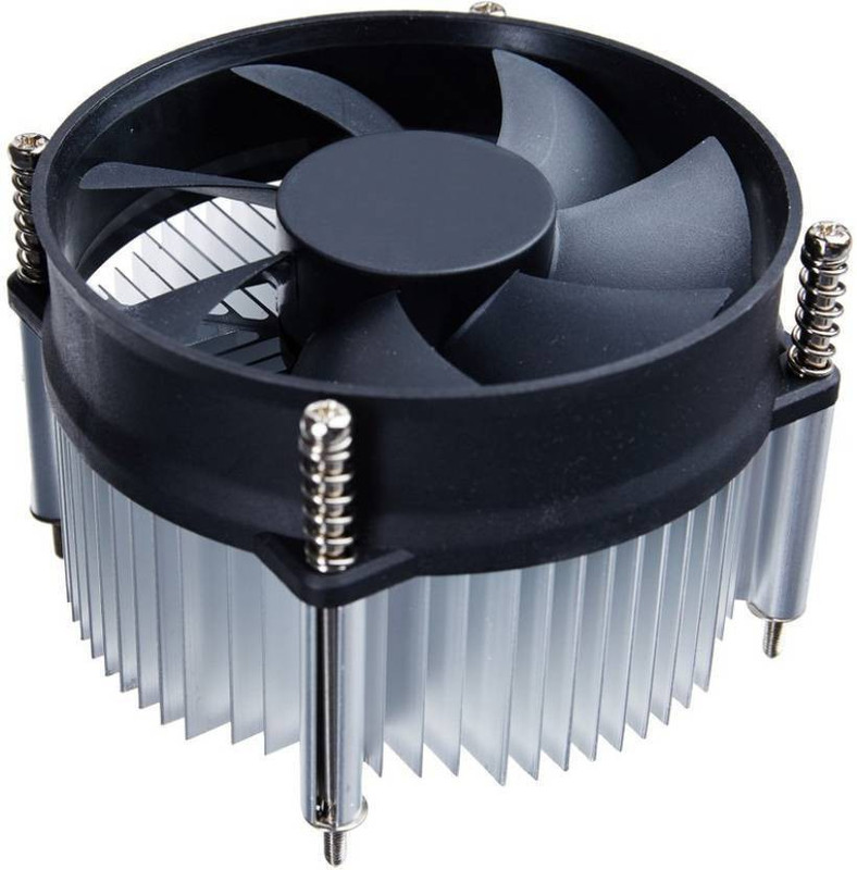 Plutofit Cpu Cooling Fan Socket 775 Cooler Cooler(Black)