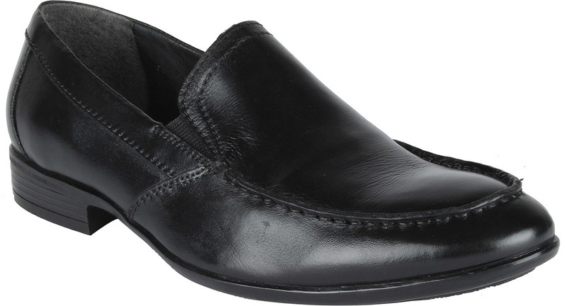 Salt N Pepper 15-329 Koop Black Corporate Casuals For Men(Black)