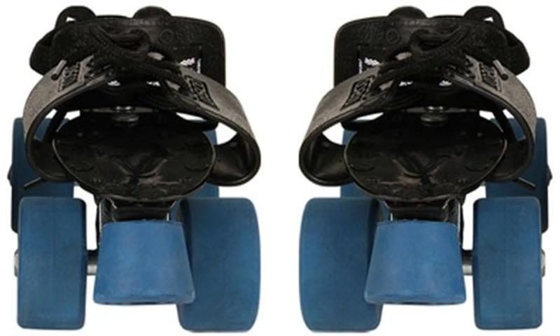 Cosco Tenacity Super Sr. (19.5 - 26.5 cm) Age Group (8+��Years) Quad Roller Skates - Size Kids 12 - Adults 8 UK(Blue, Maroon)