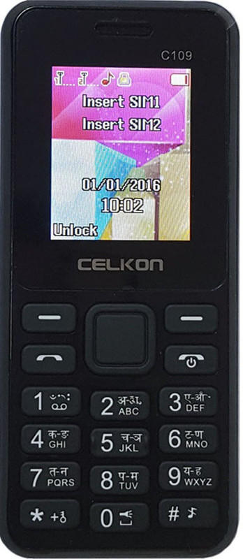 Celkon C109(Black)