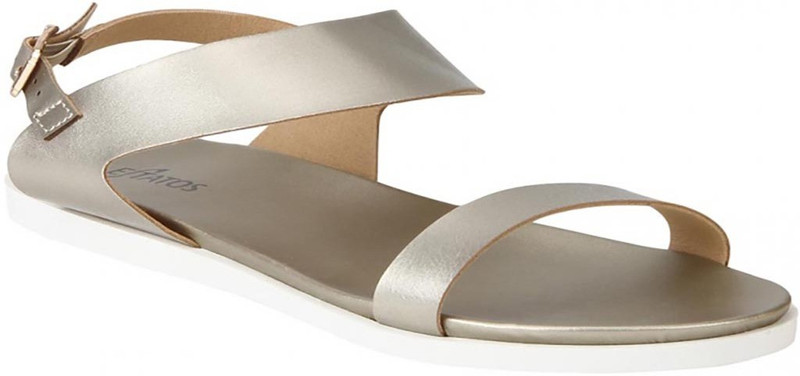 estatos Women Gold Flats