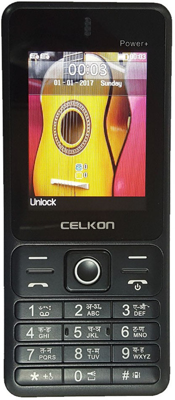 Celkon Power +(Black & Gold)