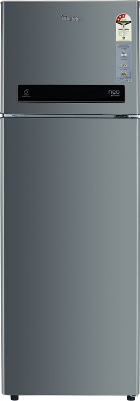 Whirlpool 292 L Frost Free Double Door 3 Star Refrigerator(Alpha Steel, NEO DF305 PRM ALPHA STEEL(3S))