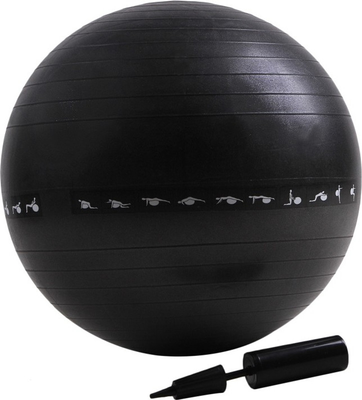 B FIT USA Anti Burst Gym Ball with Pump Gym Ball(With Pump)