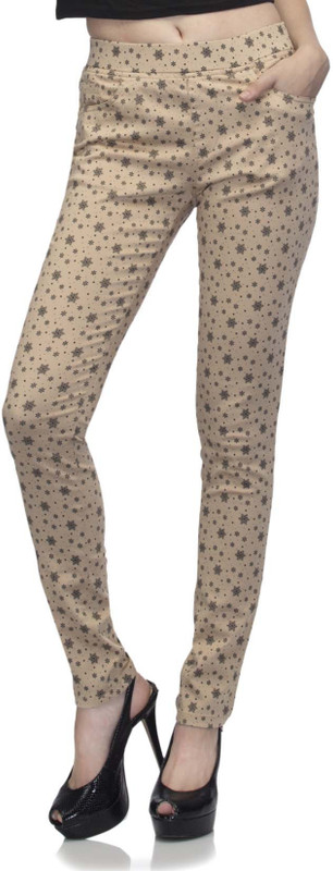 UrSense Beige Jegging(Printed) UrSense Beige Jegging(Printed)