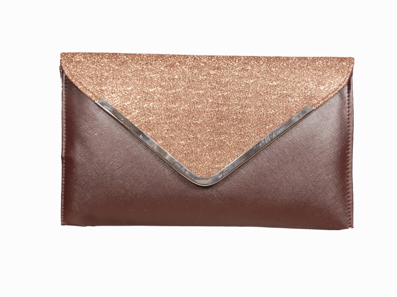 SV Creations Casual Brown Clutch