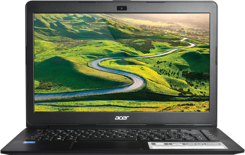 Acer Celeron Dual Core - (2 GB/500 GB HDD/DOS) One 14 Laptop(14 inch, Black, 1.65 kg)