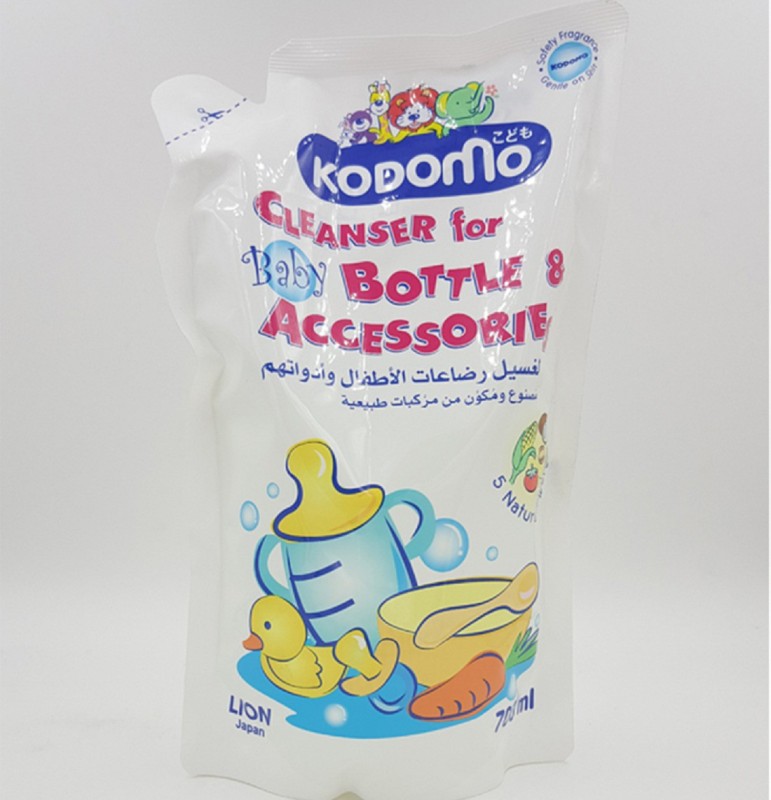 kodomo Cleanser for Baby Bottle & Accessories Refill (700 ml)(White)