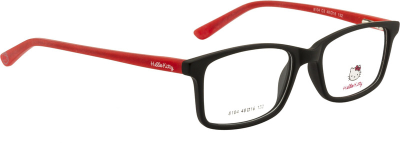 Hello Kitty Full Rim Wayfarer Frame(48 mm)