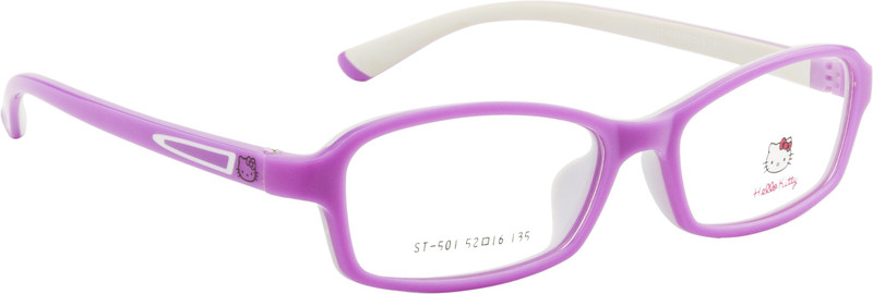 Hello Kitty Full Rim Wayfarer Frame(52 mm)