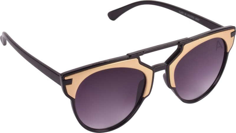 Aligatorr Rectangular Sunglasses(Violet)