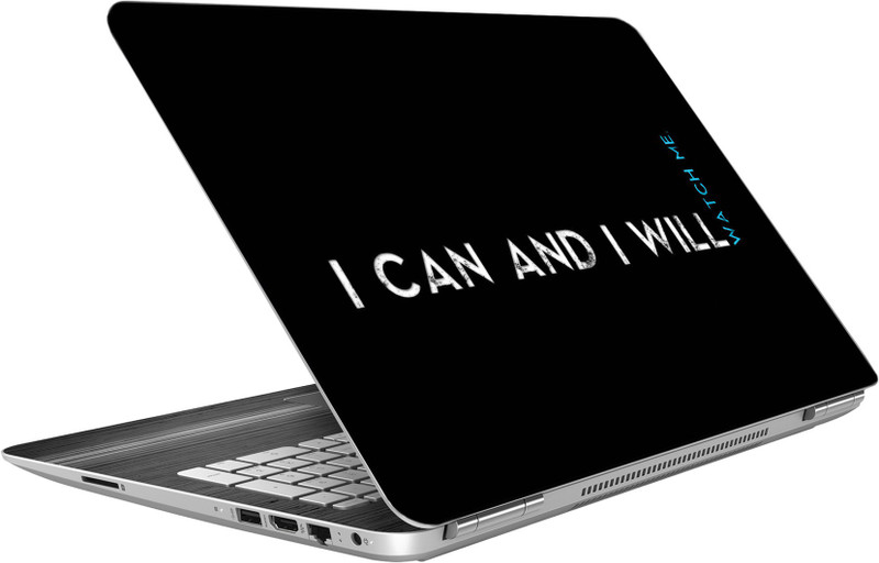 imbue Quotes High Quality Vinyl Laptop Decal 15.6