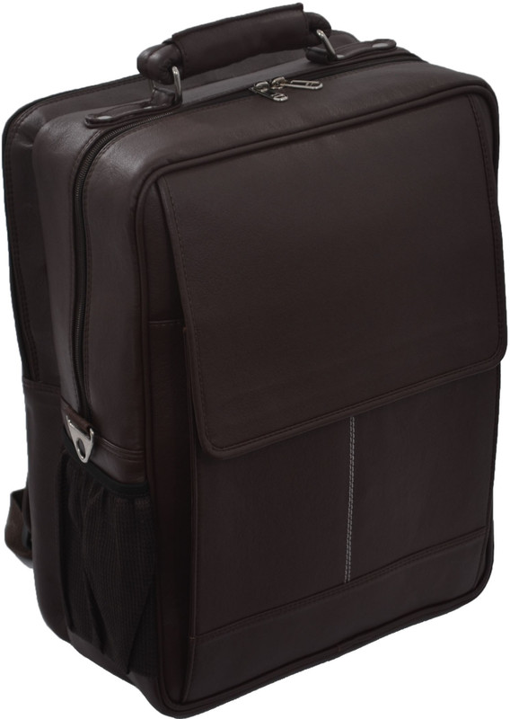 leathers18accessories Leathers18 Office Executive Laptop Bag (Rucksack) Multipurpose Bag(Brown, 20 L)