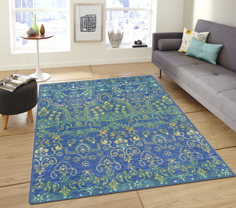 Status Green Nylon Carpet(152 cm  X 213 cm) RS.2239 (78.00% Off) - Flipkart
