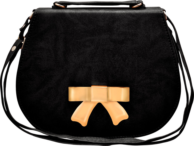 tap fashion Black Sling Bag