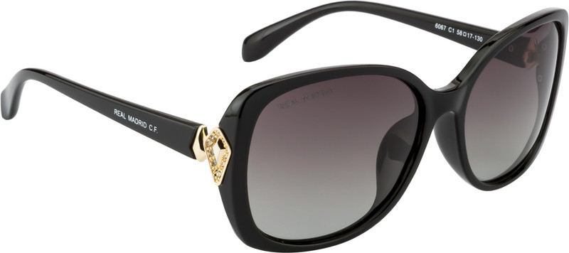 Real Madrid Over-sized Sunglasses(Grey)