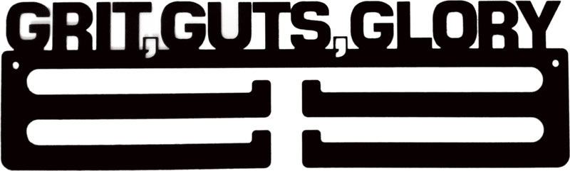 fitizen Grit Guts Glory 18" Double Loop Medal Hangar Medal(M)