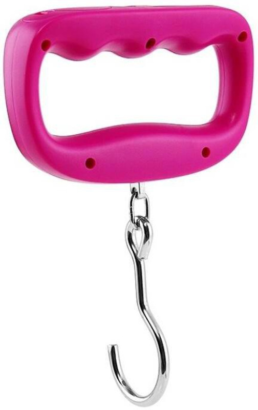 Sukot 50kg /10g Portable Electronic Luggage Scale Digital Weight Hanging Weighing Scale(Pink)