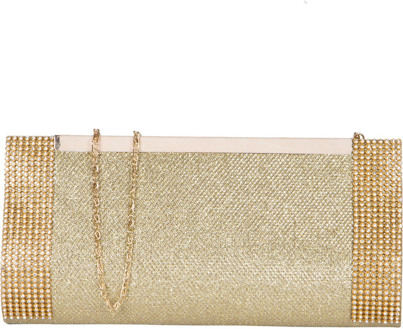 ADISA Casual Gold Clutch
