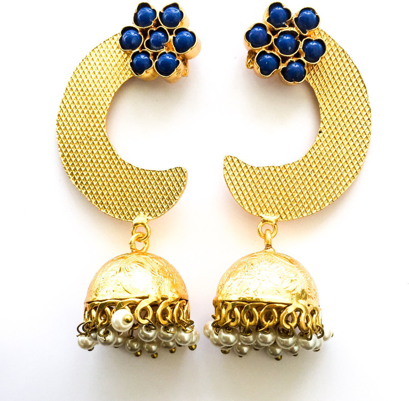 shre jewellery ES-123 Copper Drops & Danglers, Jhumki Earring