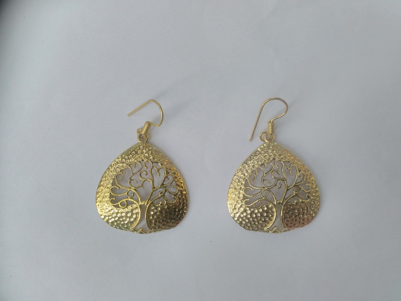 deet nestree Brass Drops & Danglers