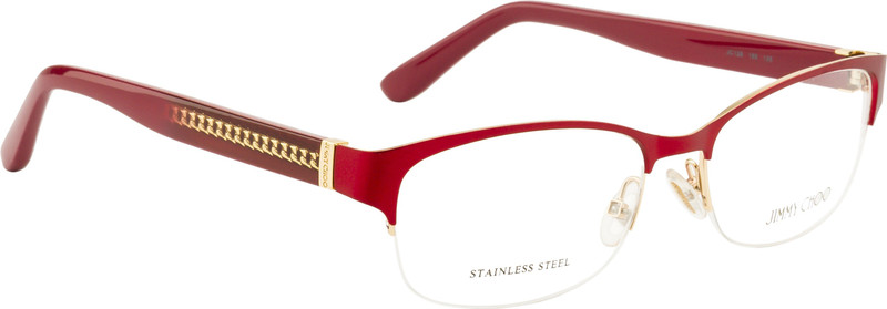 Jimmy Choo Half Rim Oval Frame(53 mm)