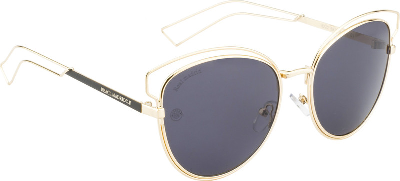 Real Madrid Cat-eye Sunglasses(Grey)