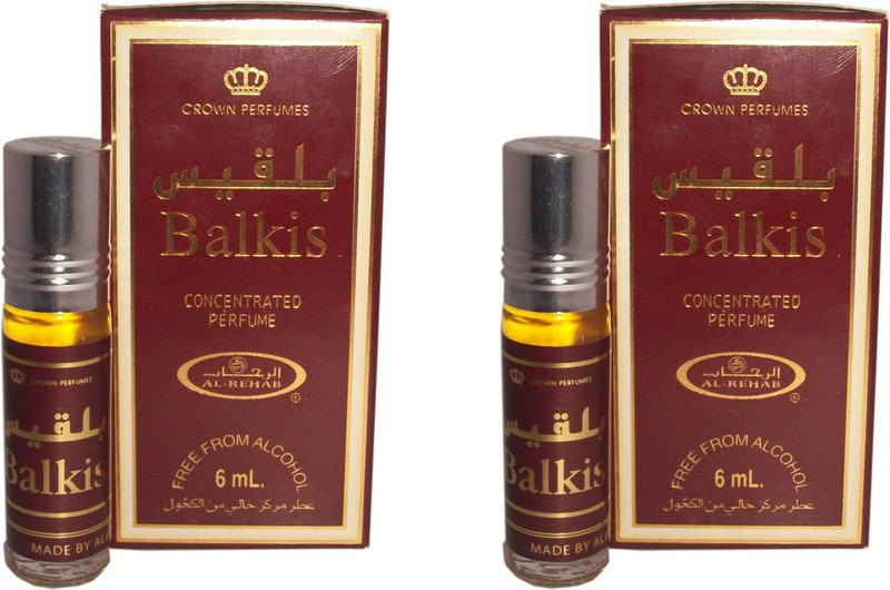 Al-Rehab Balkis (Pack of 2) Floral Attar(Floral)
