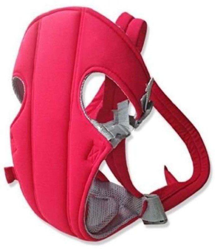 CheckSums 11773 Comfortable, Stylish & Adjustable Kangaroo Style Hip Baby Carrier Bag Baby Carrier(Red, Front Carry facing in)