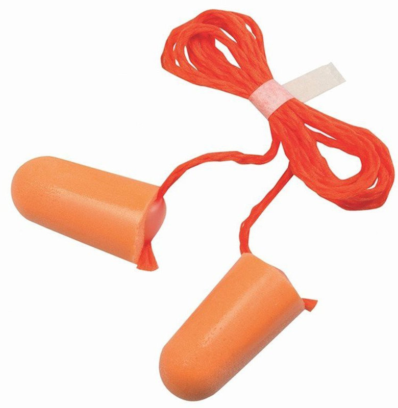 3M 1110 Ear Plug (Pack of 10) Ear Plug(Orange)