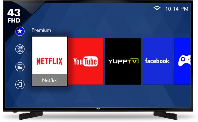 View Vu 109cm (43) Full HD LED Smart TV Just ₹32,999 exclusive Offer Online(Appliances)