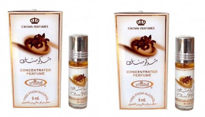 Al-Rehab Choco Musk (Pack of 2) Floral Attar(Fruity)