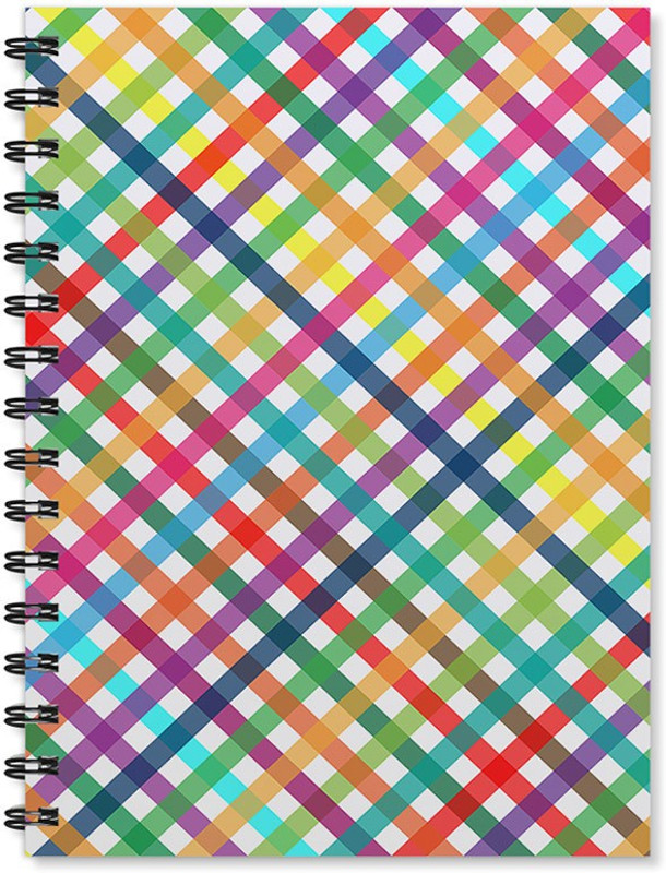 100yellow A5 Notebook(Printed Wire Bound Ruled Paper Sheets Personal And Office Stationary Book-A5 Sheet, Multicolor)