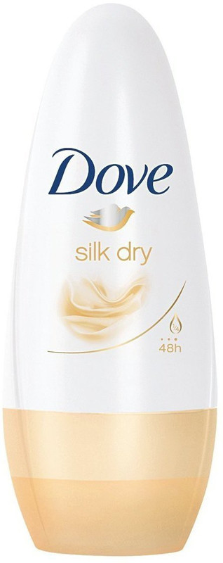 Dove Silk Dry 50 ml Dove Imported (Made in UK)Silk Dry Antiperspirant Roll on Deodorant Roll-on - For Women(50 ml)