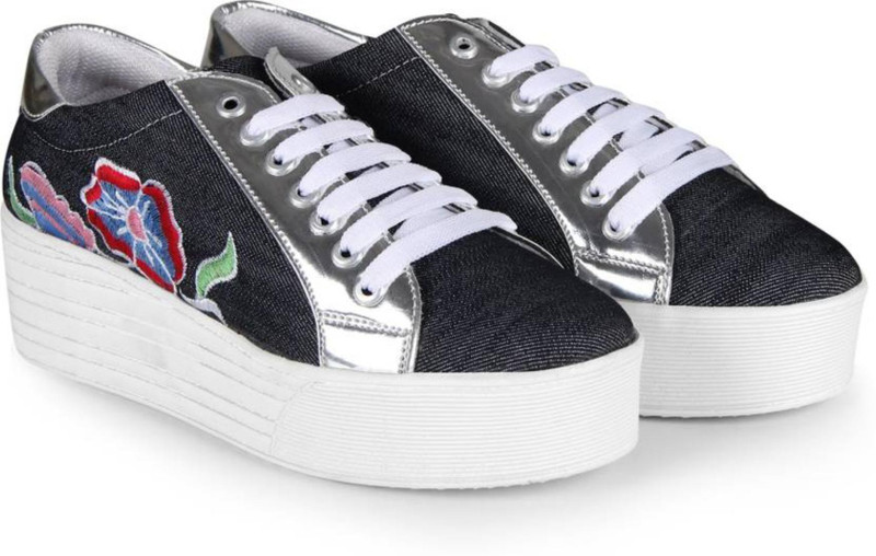 Bella Toes 6616-BlackN Sneakers For Women(Black)