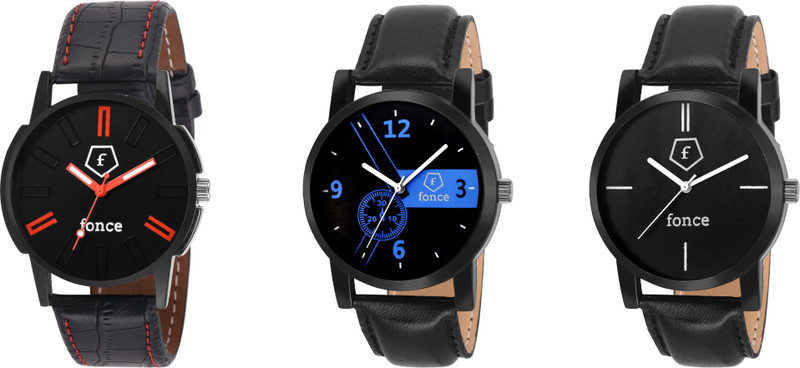 fonce multi colour dial watch Analog Watch  - For Men