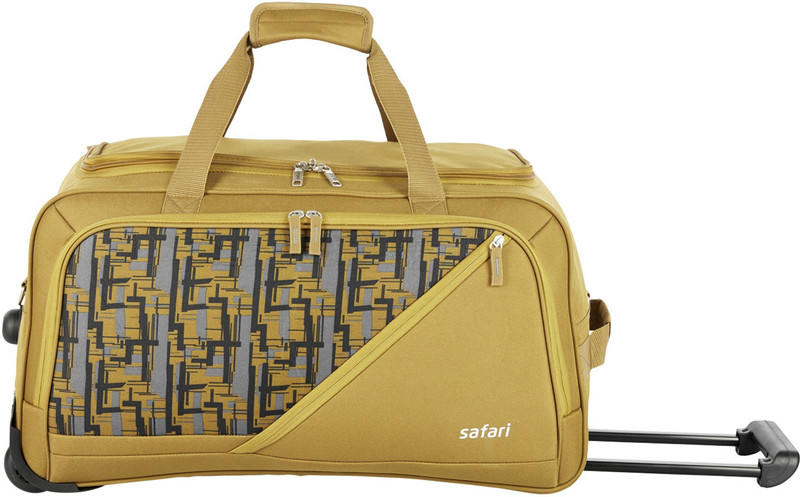 Safari TROJAN RDFL 55 BROWN Duffel Strolley Bag(Brown) Safari TROJAN RDFL 55 BROWN Duffel Strolley Bag(Brown)