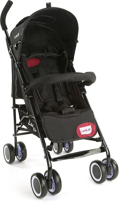 LuvLap City Baby Stroller Buggy Stroller(3, Black)