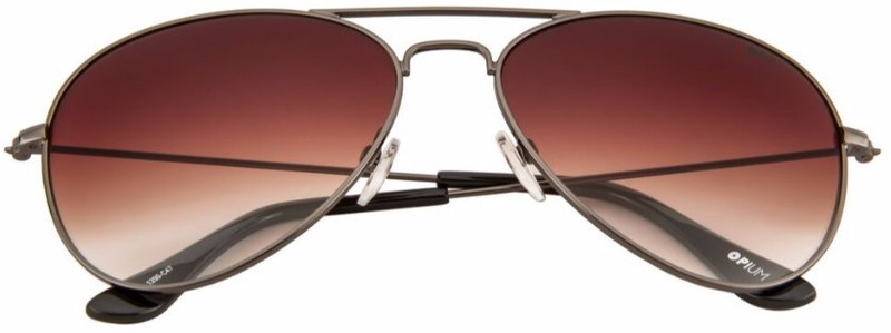 Opium Aviator Sunglasses(Brown)