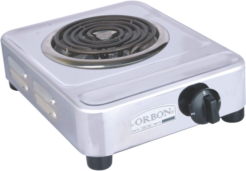 Orbon 2000 Watts Silver With Rotary Switch ( With Free Shipping & Updated GST Rates ) Electric Cooking Heater(1 Burner)