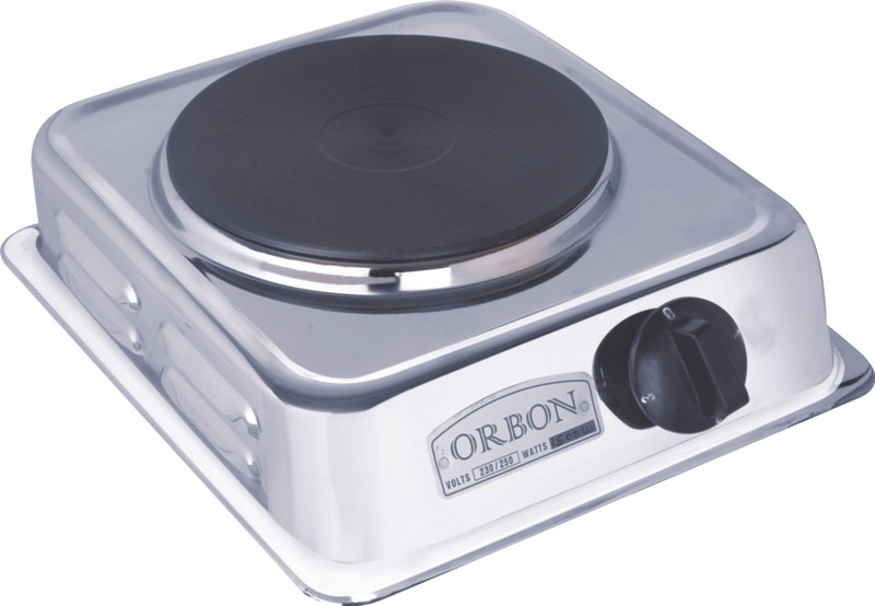 Orbon 1500 Watts Silver With Rotary Switch ( With Free Shipping & Updated GST Rates ) Electric Cooking Heater(1 Burner)