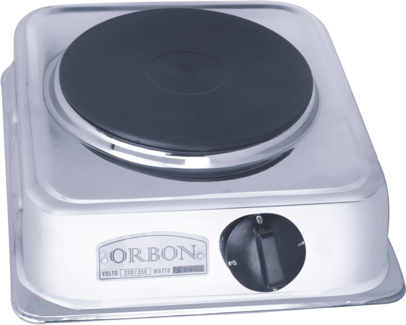 Orbon Hot Plate 1500 Watts Silver ( With Free Shipping & Updated GST Rates ) Electric Cooking Heater(1 Burner)