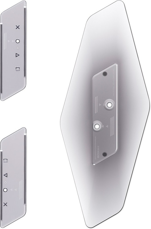 Sony PlayStation Vertical Stand D Chassis Gaming Accessory Kit(Silver, For PS4)