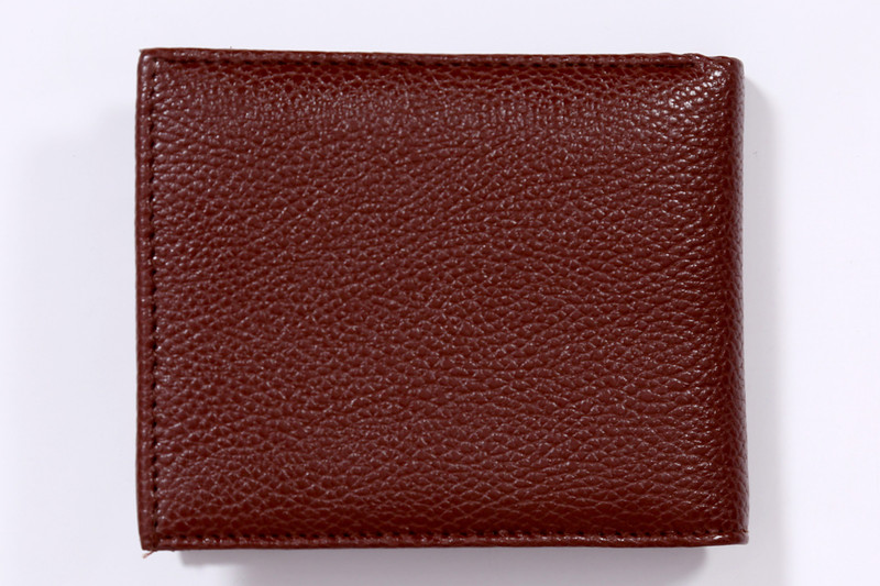 elite trendz Men Brown Genuine Leather Wallet(5 Card Slots)