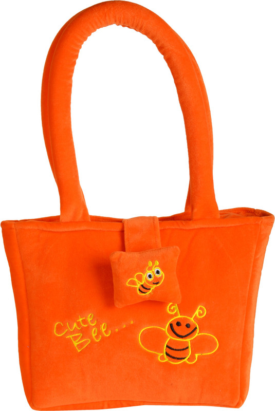Bazaar Pirates Cute Bee Multi Purpose Or Mother's Utility Tote Diaper Bag(Orange)