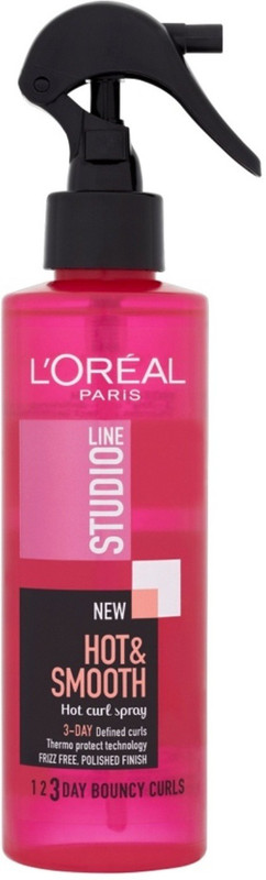 L'Oreal Paris Studio Line Hot & Smooth Curl Hair Spray Spray(200 ml)